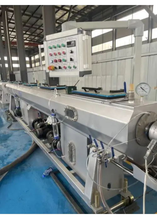 Începe 2026 cu un test de succes al liniei de extrudare a țevilor din PE