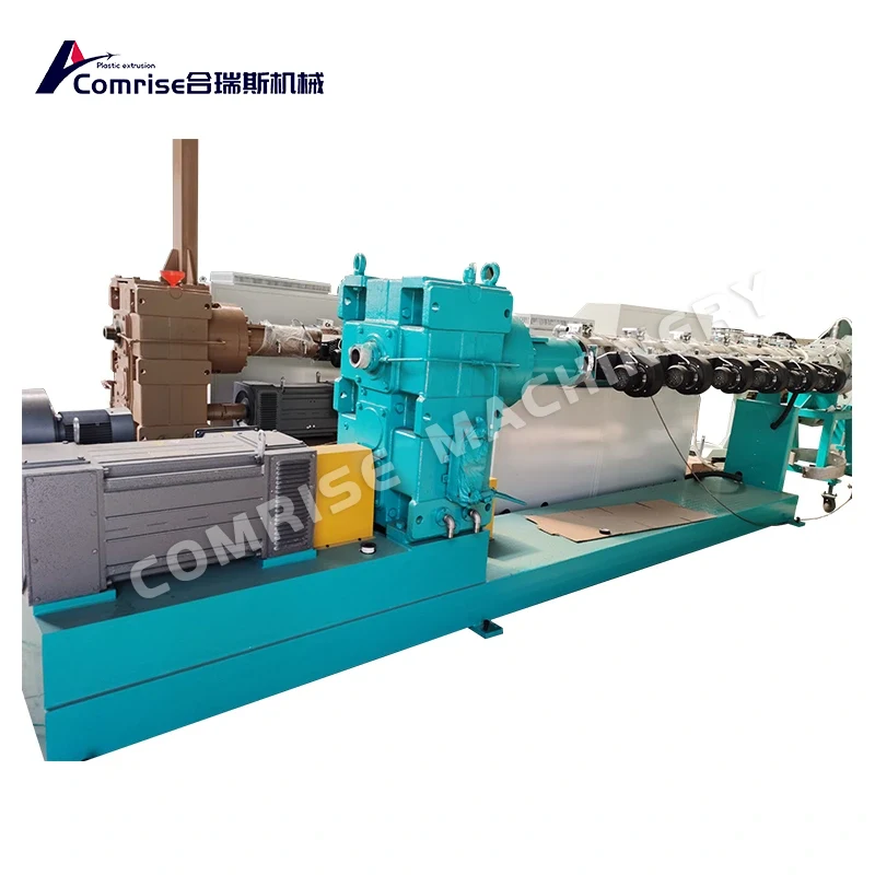 Linia de extrudare a țevilor de înfășurare a peretelui tubular PE