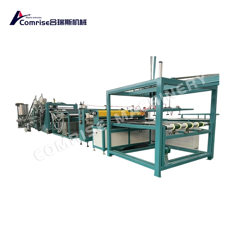 Linie de extrudare a foliilor blistere rigide din PVC Linie de extrudare a foliilor blistere rigide din PVC